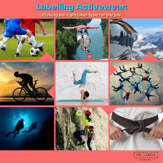 Labelling Activewear: Which Materials Work Best?
