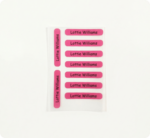 Printed Iron on Nametapes
