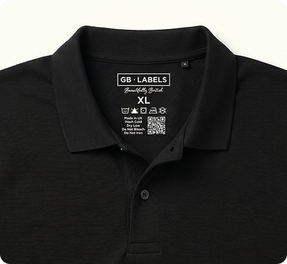 Custom Tagless Heat Transfer DTF Labels